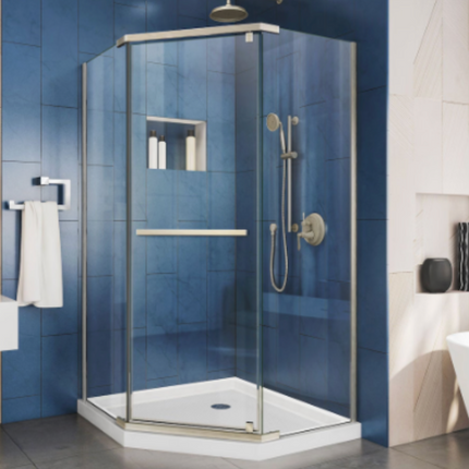 Neo-Angle Corner Shower Door NO BASE