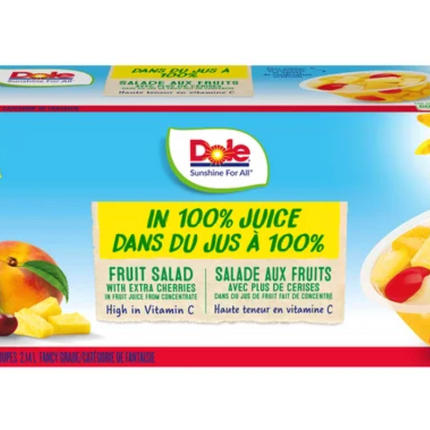 Dole Fruit Salad, 107 mL x 15-20
