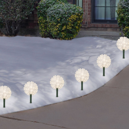 Philips Christmas Pathway Spheres USED