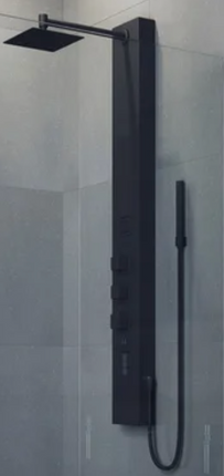 VIGO Rector 55 in. 2-Jet Shower Panel with Square Head