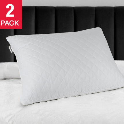 Beautyrest Black Premium Quilted Pillow,1ct