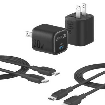 Anker 30W Charger C to C Cable, 2-pack