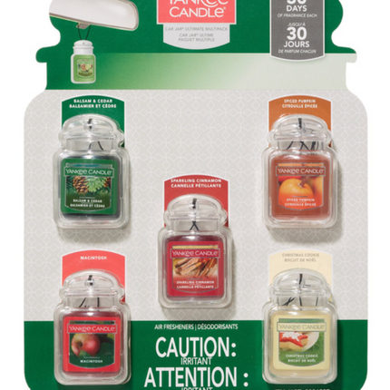 Yankee Candle Car Jar Ultimate Air Freshener4-3ct