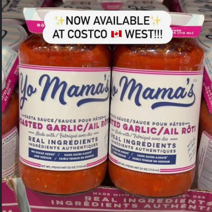 Yo Mama's Roasted Garlic Marinara 710ml