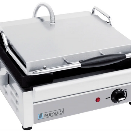 Eurodib Single-grooved Panini Grill 25.4 cm (10 in.)