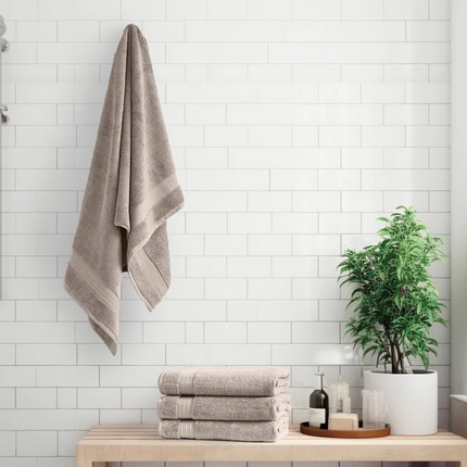 Serene Home Collection Bath Towel, 4-pack BEIGE