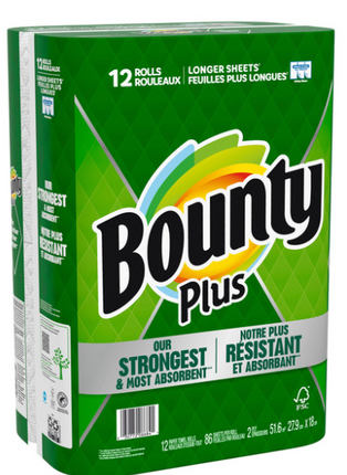 Bounty Plus Paper Towels