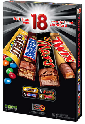 Mars Full Size Chocolate Bars 20-24 x 1.2kg