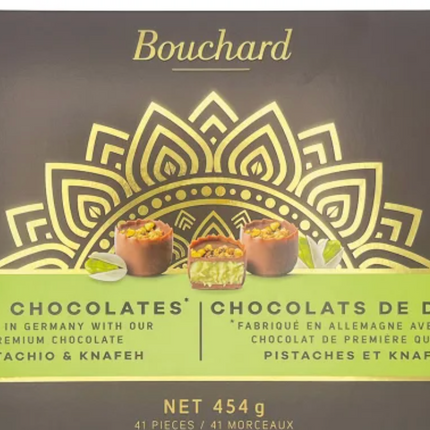 Bouchard Dubai Chocolates with Pistachio and Knafeh, 454 g