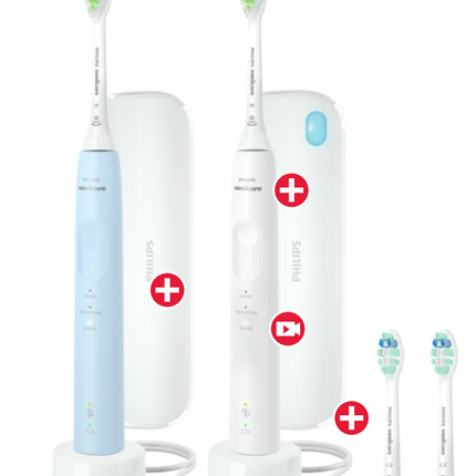 Philips Sonicare Confident Clean with UV Sanitizing Travel Case Edition