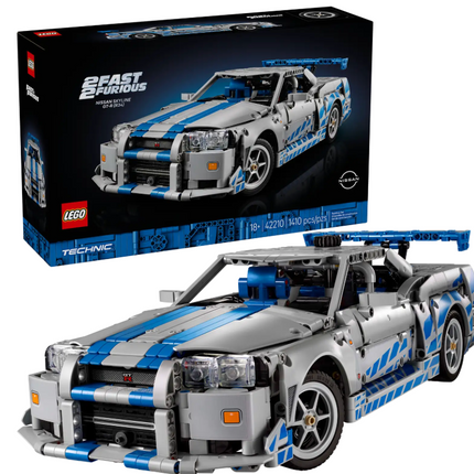 Technic™ #42210 2 Fast 2 Furious Nissan Skyline GT-R (R34) Car