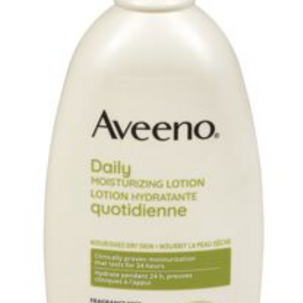 Aveeno daily moisturizing lotion 710ML OPENED