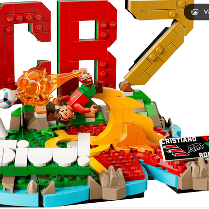 LEGO #43012 Cristiano Ronaldo – Soccer Highlights OPENED
