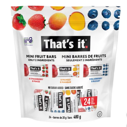 That’s it. Mini Fruit Bars Variety OPENED