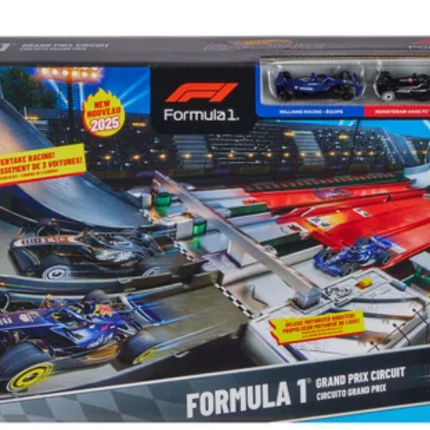 Hot Wheels Racing Formula 1 Grand Prix Set Playset