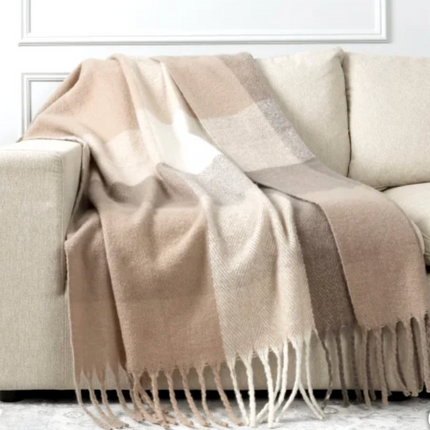 Faux Mohair Throw