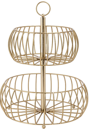 over&back 2 Tier Basket