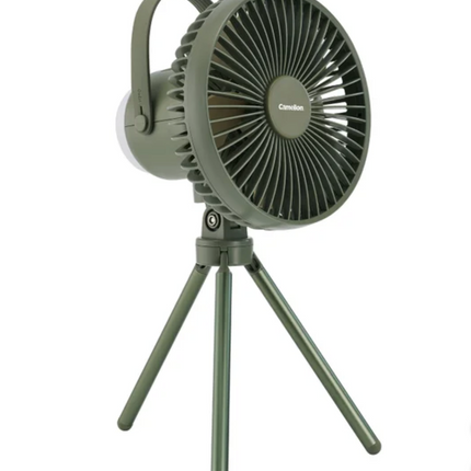 Camelion Rechargeable Fan with LED Light