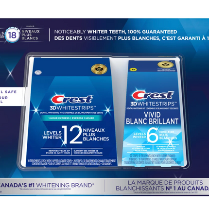 Crest 3D White Whitestrips Open