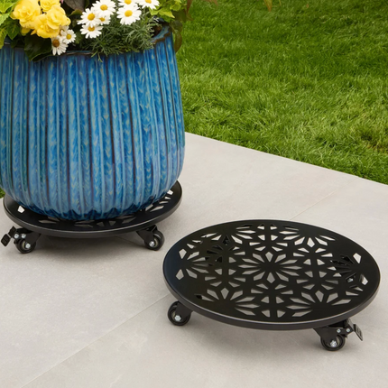 Inside Outside Garden Plant Caddy, 2-pack