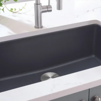 Blanco Liven 33 in. Dual Mount SILGRANIT Kitchen Sink