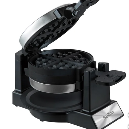 Salton Rotating Double Belgian Waffle Maker