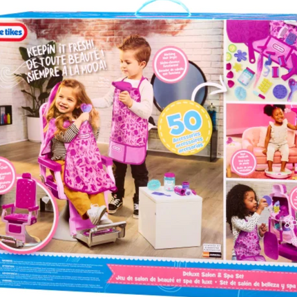 Little Tikes Deluxe Hair Salon & Spa Set