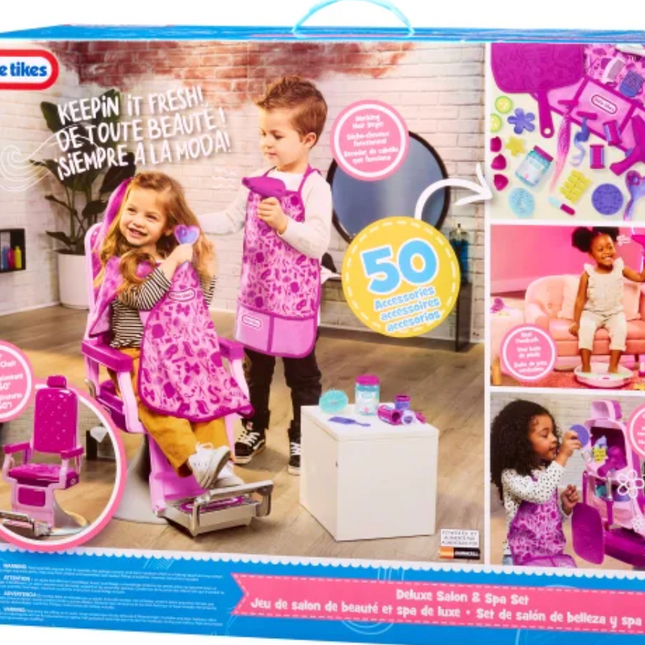 Little Tikes Deluxe Hair Salon & Spa Set