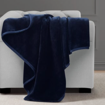 Royal Velvet Plush Throw