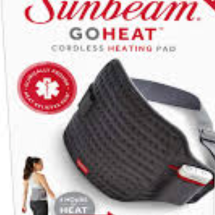 Sunbeam GoHeat Cordless Heating Pad