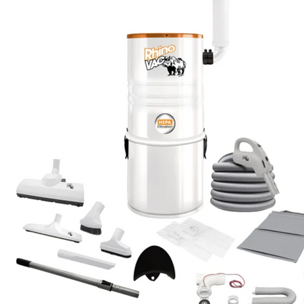 Rhinovac Compact Central Vacuum Kit Used/Final Sale/ Not Tested