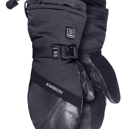 Karbon women's heated ski mittens
