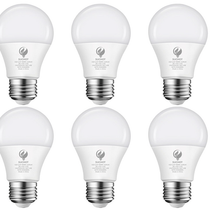 SUCHOT A19 11W LED Light Bulbs, 6pk