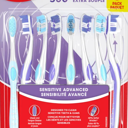 Colgate 360 Sensitive Toothbrush Pack6-8 Pack