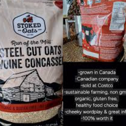 Stoked Oats Organic Steel Cut Oats 3 kg