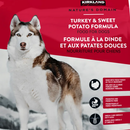 KS Nature’s Domain Turkey Meal & Sweet Potato Dog Food, 15.87kg