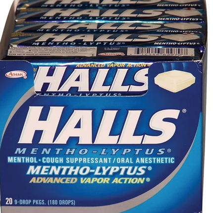 Halls Pack Of 20