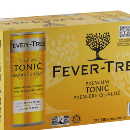 Fever-Tree Tonic, 250 mL 20-24-pack