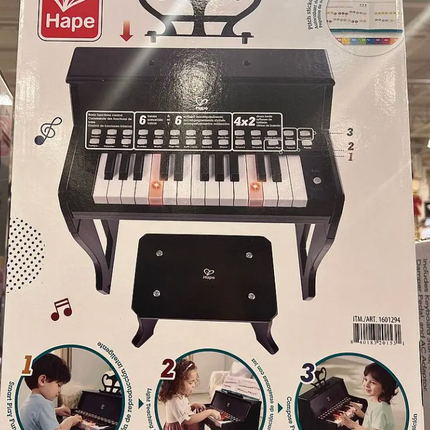 Hape Mini Piano Used/Missing Music Stand