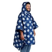 NHL Edmonton Oilers 2 in 1 Outdoor Hooded Blanket