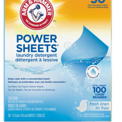 Arm & Hammer Laundry Detergent 50x3