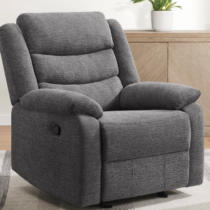 Oliver Fabric Glider Rocker Recliner