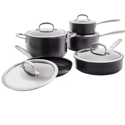 KS Hard Anodized Set 10-Piece Used