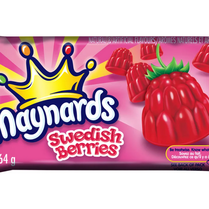 Maynards Swedish Berries 18 × 64 g