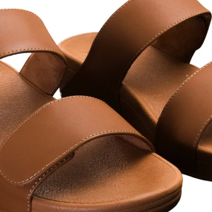 FitFlop Women’s Lulu Adjustable Leather Slides