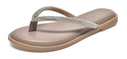 NianEr Womens Microfiber Leather Comfort SIZE 6 DEEP NUDE