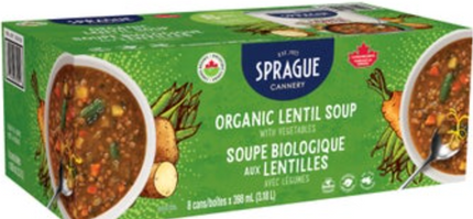 Sprague Lentil Soup, 7-8 × 398 mL