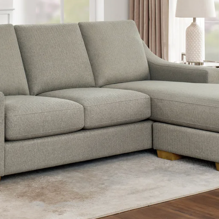 Thomasville Dillard 2-piece Fabric Sofa with Reversible Chaise
