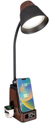 OttLite Wireless Charging LED Desk Lamp