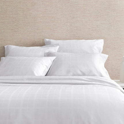 GlucksteinStudio QUEEN 6-piece Sheet Set WHITE